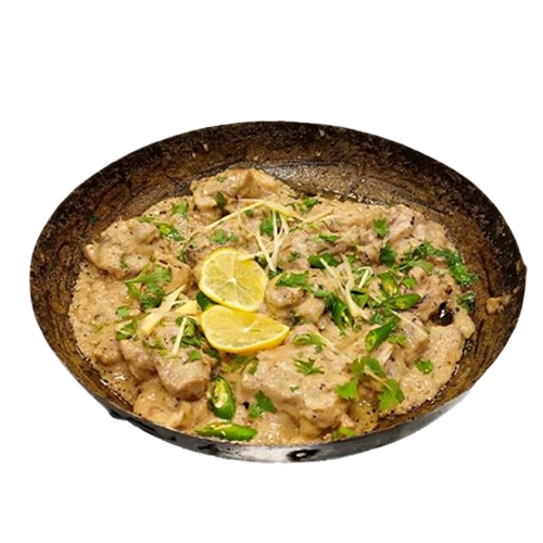 Chicken white karahi