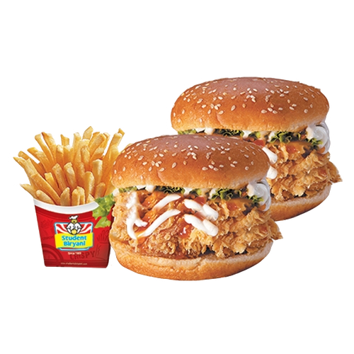 twin burgur
