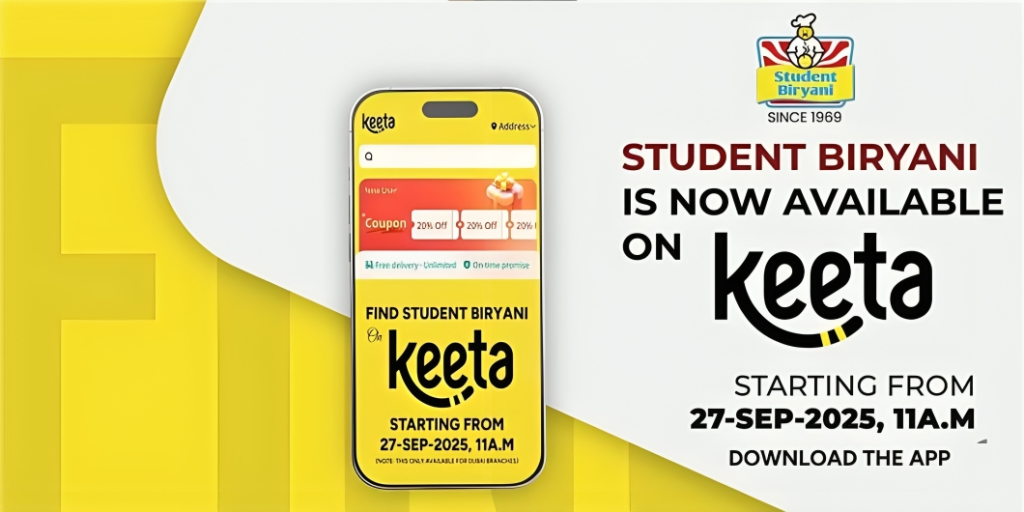 student biryani on keeta