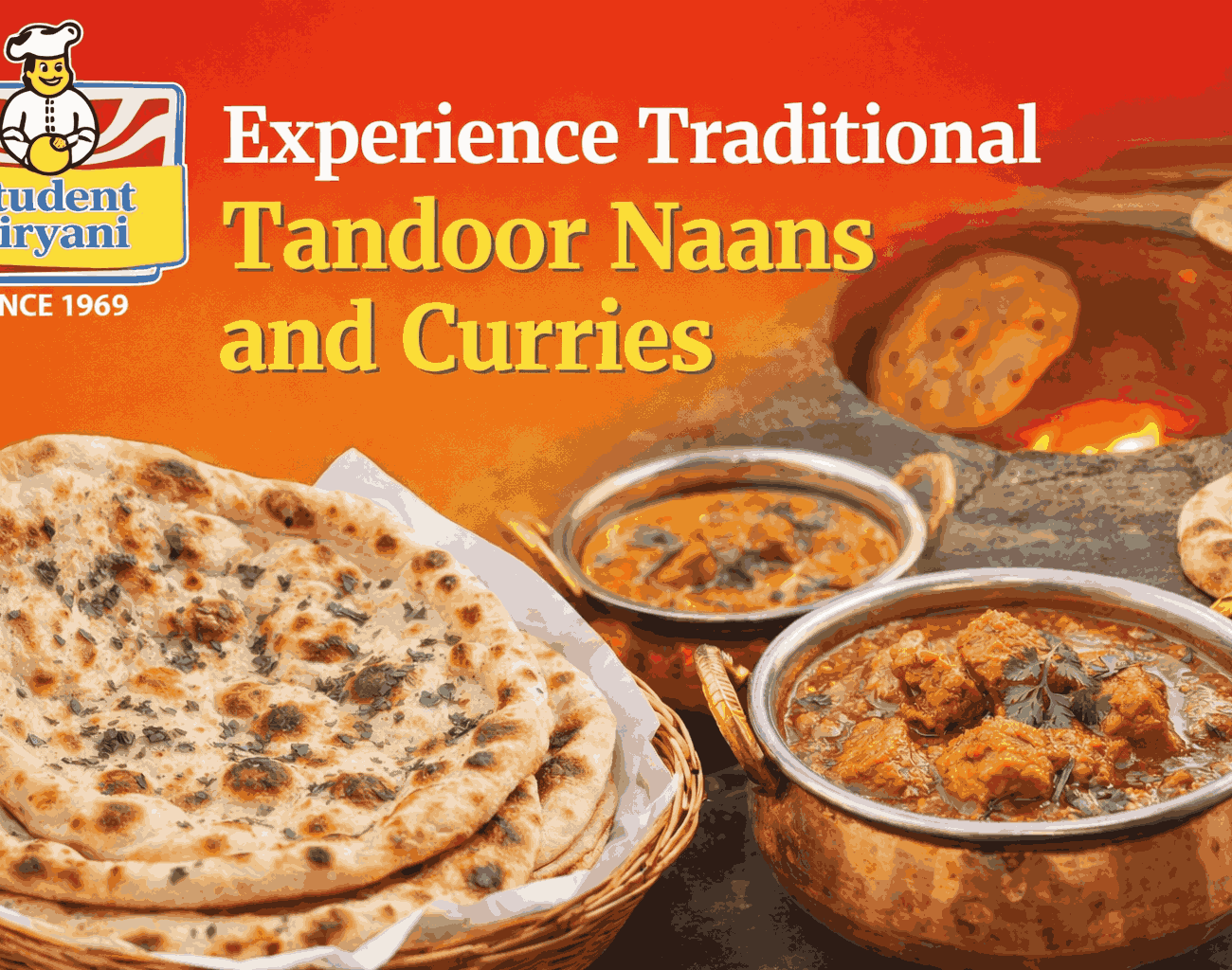 Experience Traditional Tandoor Naans and Curries