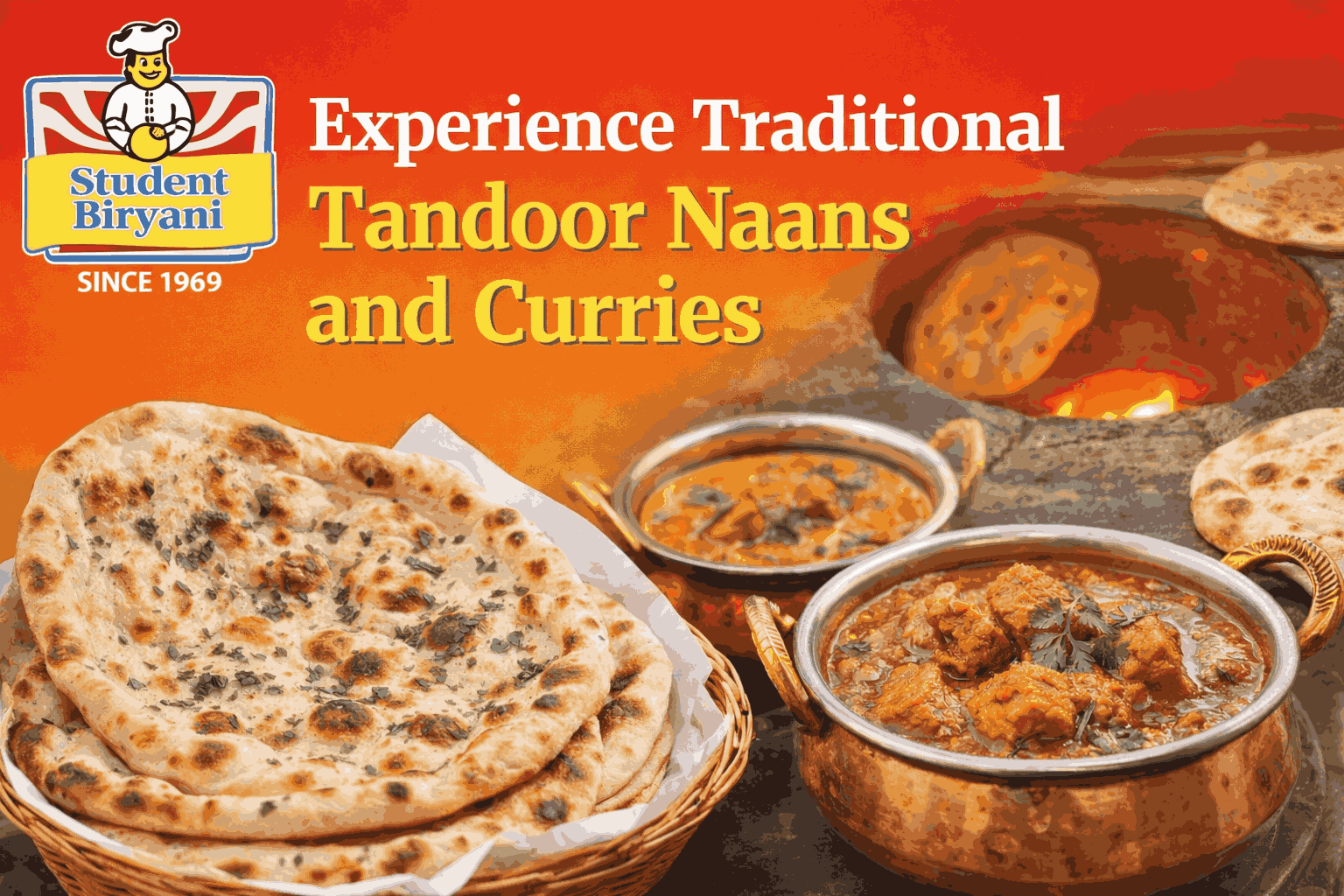 Experience Traditional Tandoor Naans and Curries