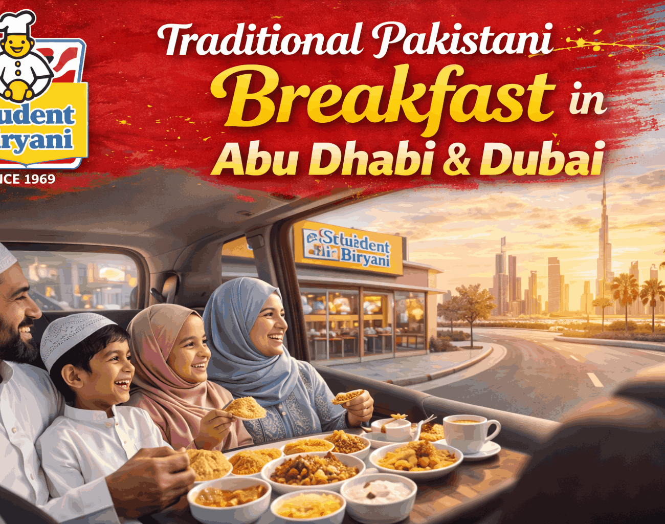Traditional Pakistani Breakfast in Abu Dhabi & Dubai