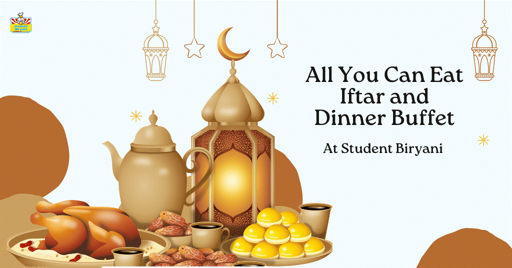 All You Can Eat Iftar and Dinner Buffet at Student Biryani