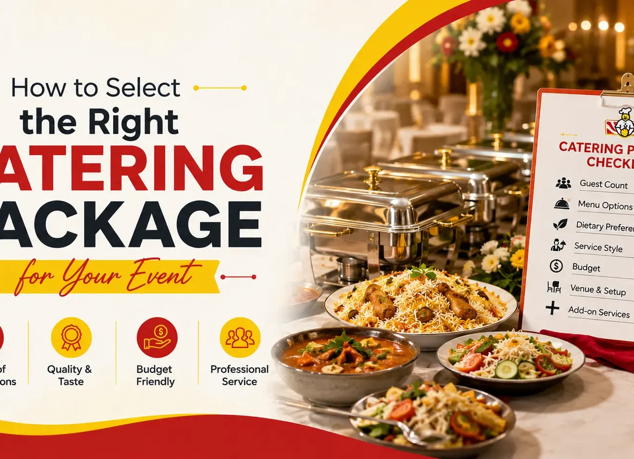How to Select the Right Catering Package for Your Event